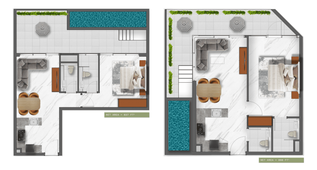 2 Bedroom