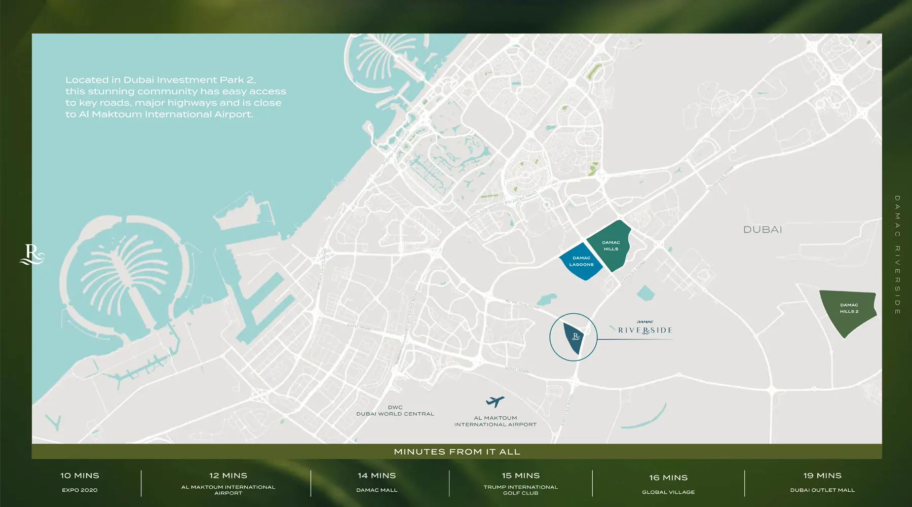 Damac Riverside - Location