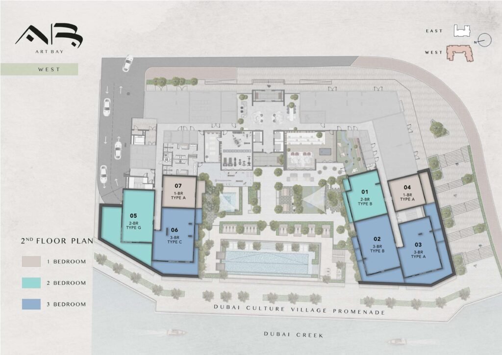 Art-Bay-Apartments-at-Al-Jaddaf-Floor-Plan-images-14