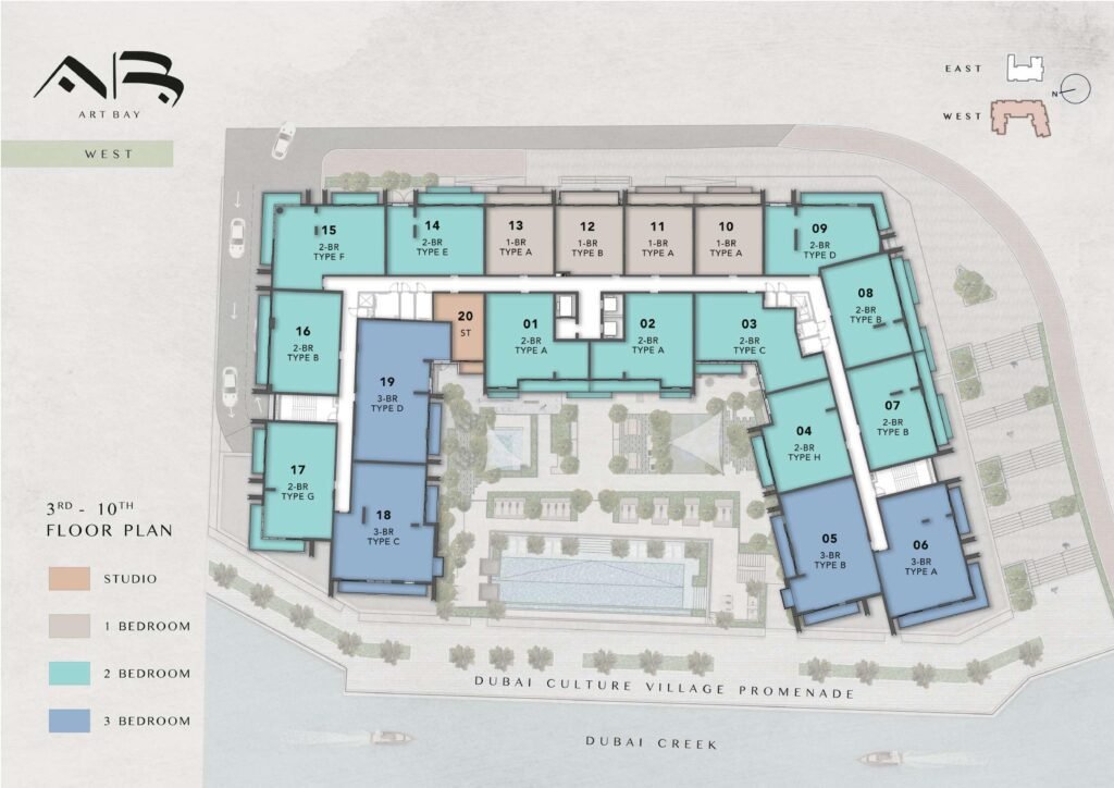 Art-Bay-Apartments-at-Al-Jaddaf-Floor-Plan-images-15