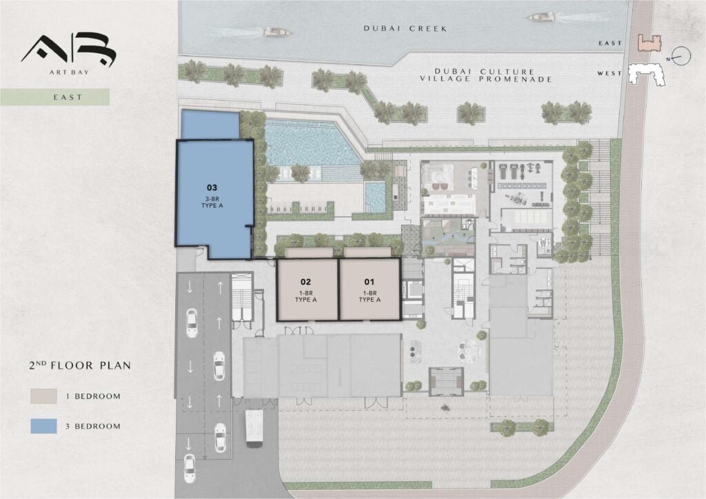 Art-Bay-Apartments-at-Al-Jaddaf-Floor-Plan-images-2