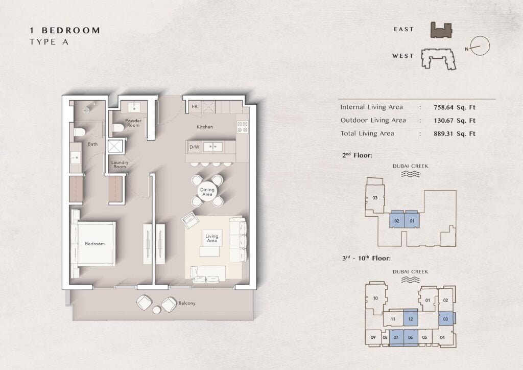 Art-Bay-Apartments-at-Al-Jaddaf-Floor-Plan-images-5