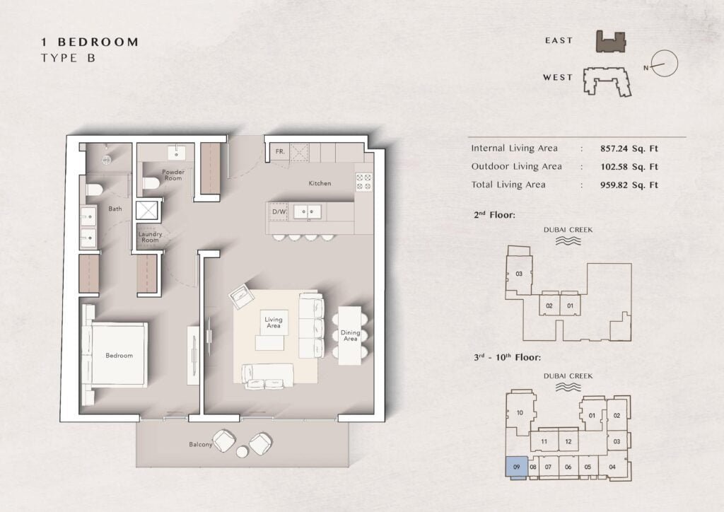 Art-Bay-Apartments-at-Al-Jaddaf-Floor-Plan-images-6